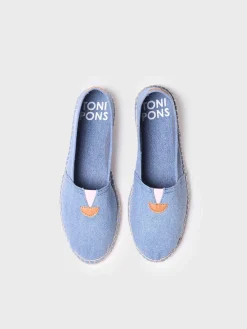 Toni Pons BLANES-GS - Classic unisex espadrille SKY BLUE Clearance