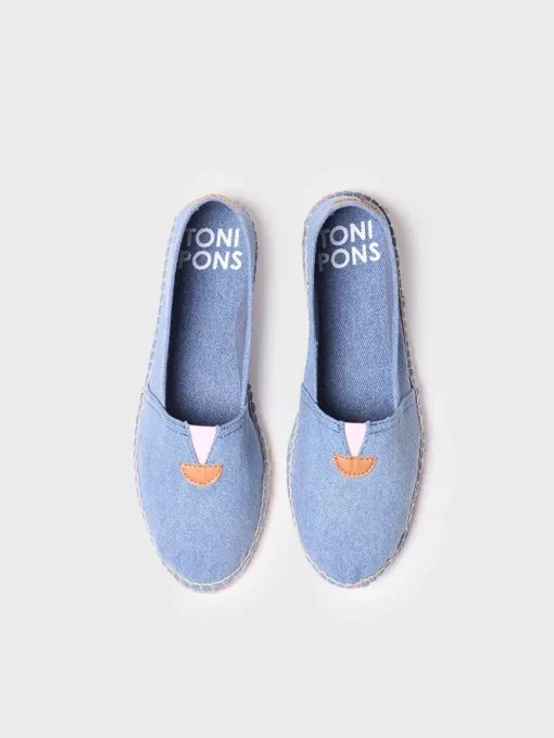 Toni Pons BLANES-GS - Classic unisex espadrille SKY BLUE Clearance