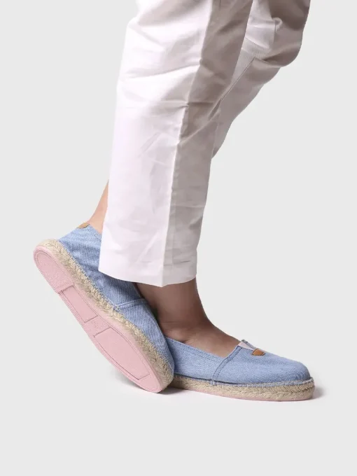 Toni Pons BLANES-GS - Classic unisex espadrille SKY BLUE Clearance