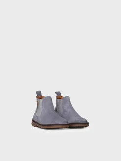 Toni Pons CORA-SY - Chelsea Boot for Kids in Suede BLUE Discount