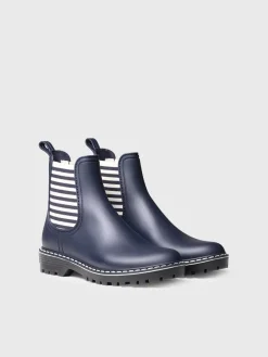 Toni Pons CORBIN - Women's Rain Ankle Boots BLUE Clearance