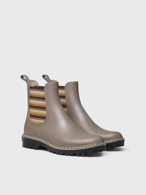 Toni Pons CORBIN - Women's Rain Ankle Boots BROWN Outlet
