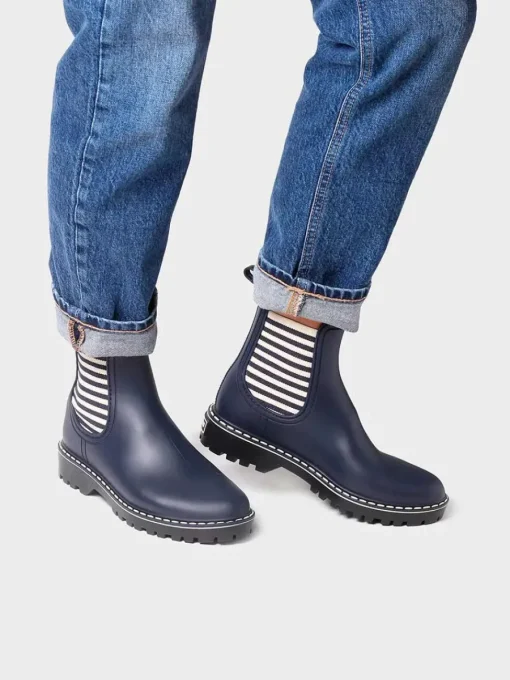 Toni Pons CORBIN - Women's Rain Ankle Boots BLUE Clearance