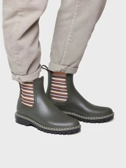 Toni Pons CORBIN - Women's Rain Ankle Boots GREEN Clearance