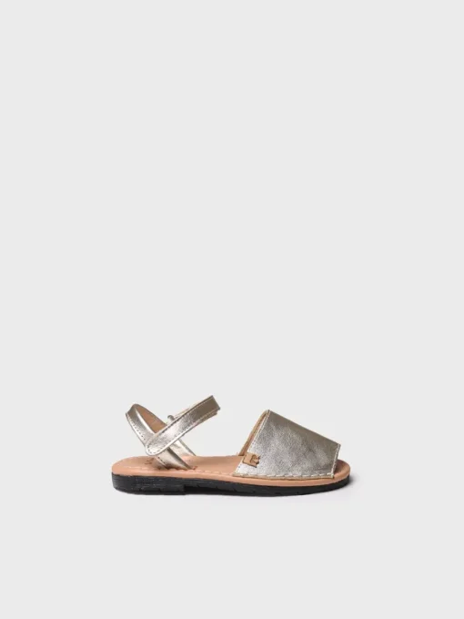 Toni Pons COVA-P - Girl's menorquine sandal GOLDEN New