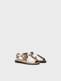 Toni Pons COVA-P - Girl's menorquine sandal GOLDEN New