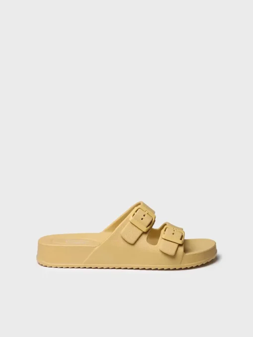 Toni Pons CRETA - Waterproof rubber sandal for women OCHRE Hot