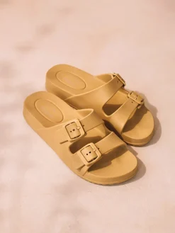 Toni Pons CRETA - Waterproof rubber sandal for women OCHRE Hot