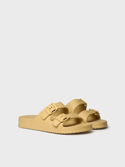 Toni Pons CRETA - Waterproof rubber sandal for women OCHRE Hot