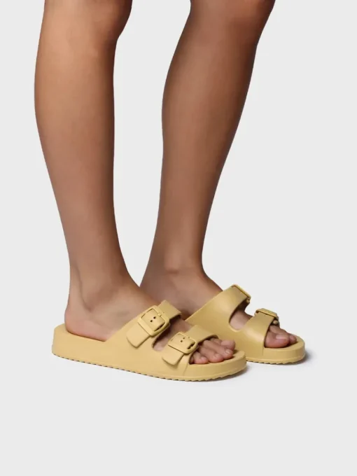 Toni Pons CRETA - Waterproof rubber sandal for women OCHRE Hot