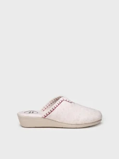 Toni Pons CUNIT-FR - Women's clog-style shoe made from recycled felt WHITE New