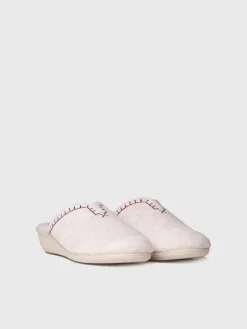 Toni Pons CUNIT-FR - Women's clog-style shoe made from recycled felt WHITE New