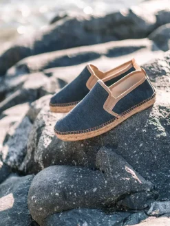 Toni Pons DALLAS - Men's jute espadrilles NAVY Discount
