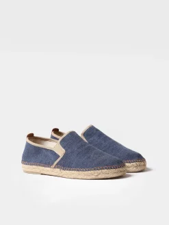 Toni Pons DALLAS - Men's jute espadrilles NAVY Discount