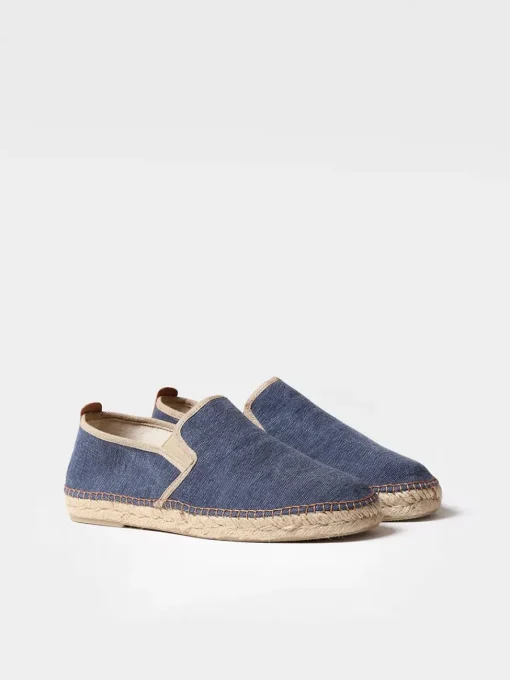 Toni Pons DALLAS - Men's jute espadrilles NAVY Discount