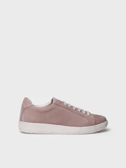 Toni Pons DALMAU - Men's nubuck leather trainer with laces BROWN Clearance