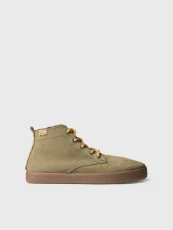 Toni Pons DALTON-SY - Men's Lace-up Ankle boot in Suede grey GREEN Sale