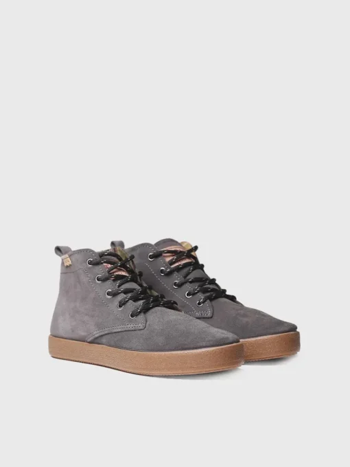 Toni Pons DALTON-SY - Men's Lace-up Ankle boot in Suede grey GRAY Online