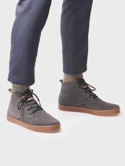 Toni Pons DALTON-SY - Men's Lace-up Ankle boot in Suede grey GRAY Online