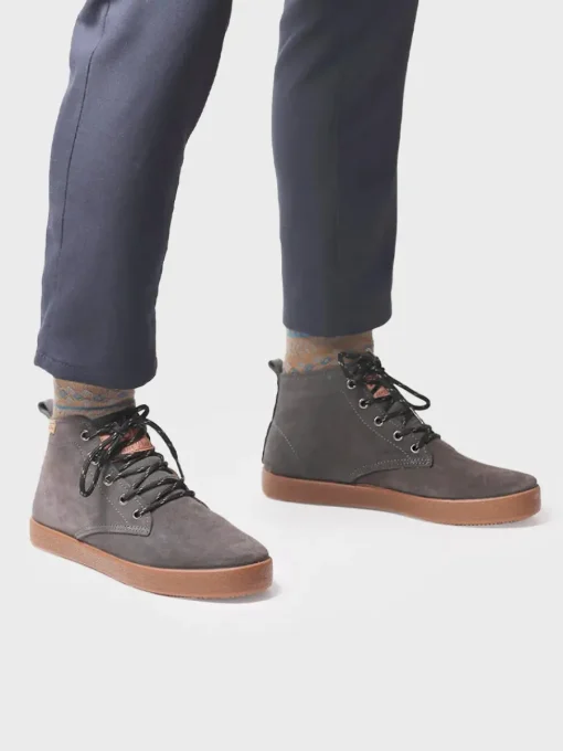 Toni Pons DALTON-SY - Men's Lace-up Ankle boot in Suede grey GRAY Online