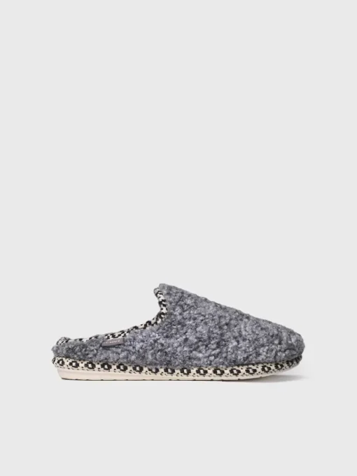 Toni Pons DARLA-SB - Women's slipper-style clog in Sheepskin beige GRAY Best