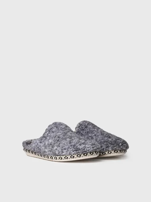 Toni Pons DARLA-SB - Women's slipper-style clog in Sheepskin beige GRAY Best