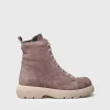 Toni Pons DASHA - Women's nubuck leather boot with laces BROWN Outlet