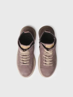 Toni Pons DASHA - Women's nubuck leather boot with laces BROWN Outlet