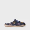 Toni Pons DELI-CP - Women's Slippers in felt BLUE Clearance