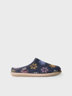 Toni Pons DELI-CP - Women's Slippers in felt BLUE Clearance