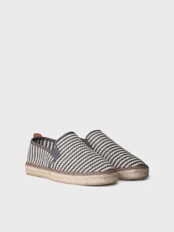 Toni Pons DELVIN - Men's espadrilles in mesh fabric GRAY New