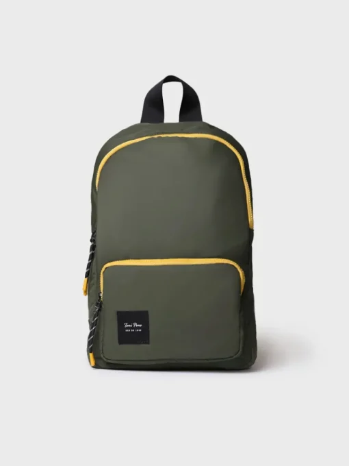 Toni Pons DENNA - Backpack with exterior pocket GREEN Outlet