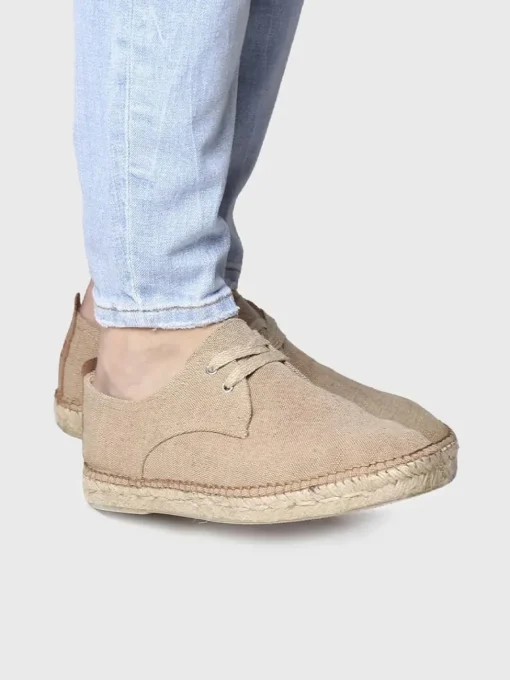 Toni Pons DIXON - Men's espadrilles with laces TOASTED Sale
