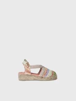 Toni Pons EDITA-NZ - Girl's espadrilles with elastics MULTICOLOR Sale