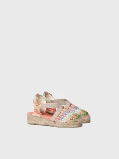 Toni Pons EDITA-NZ - Girl's espadrilles with elastics MULTICOLOR Sale
