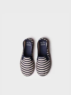 Toni Pons EFES-DD - Espadrille in fabric for boys NAVY Hot