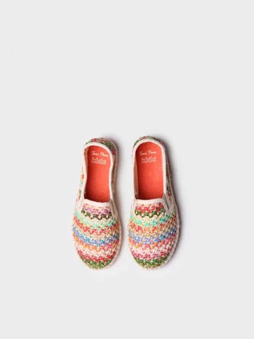 Toni Pons EFES-NZ - Espadrille in raffia for boys MULTICOLOR Hot