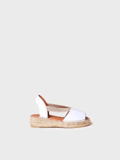 Toni Pons ELI-P - Girl's sandal with elastics WHITE Best
