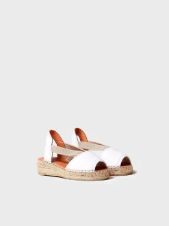 Toni Pons ELI-P - Girl's sandal with elastics WHITE Best