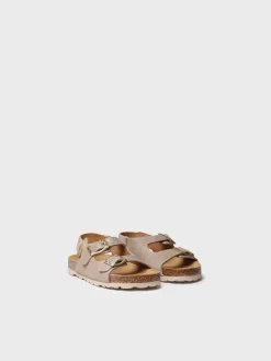 Toni Pons ELLIOT-QT - Kids' BIO sandal in split leather CHAMPAGNE Online