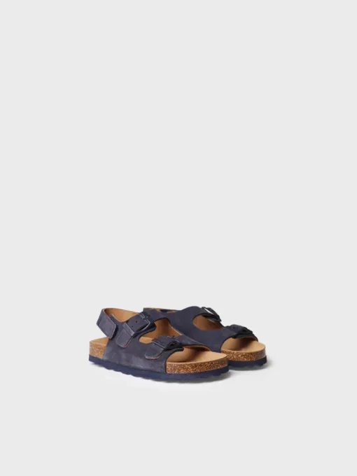 Toni Pons ELLIOT-QT - Kids' BIO sandal in split leather NAVY Best