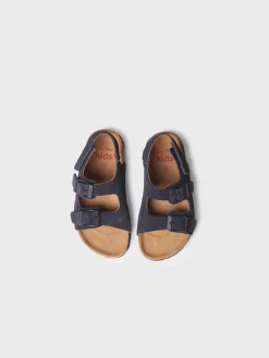 Toni Pons ELLIOT-QT - Kids' BIO sandal in split leather NAVY Best