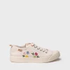 Toni Pons GILDA-EJ - Low-top women's trainer in recycled cotton and embroidery RAW Discount