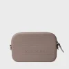 Toni Pons GINGER - Black rubber shoulder bag BROWN Fashion