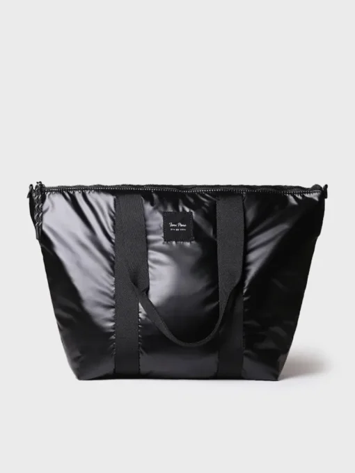 Toni Pons GINNY - Women's bag in padded shinny material BLACK Outlet