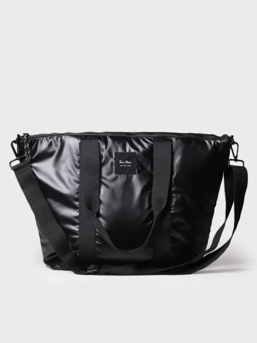 Toni Pons GINNY - Women's bag in padded shinny material BLACK Outlet