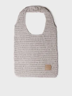 Toni Pons GOIA - Vegan women's crochet bag WHITE Fashion