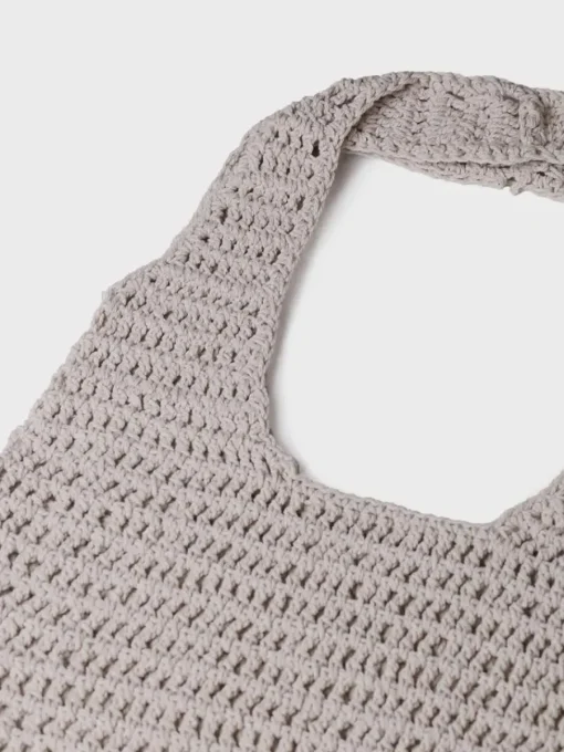 Toni Pons GOIA - Vegan women's crochet bag WHITE Fashion