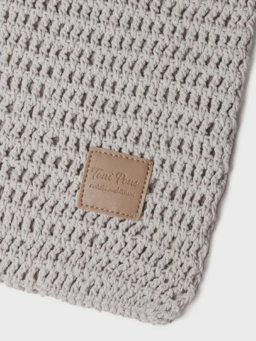 Toni Pons GOIA - Vegan women's crochet bag WHITE Fashion