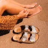 Toni Pons GUAM-TE - Women's BIO buckled sandal GOLDEN Clearance